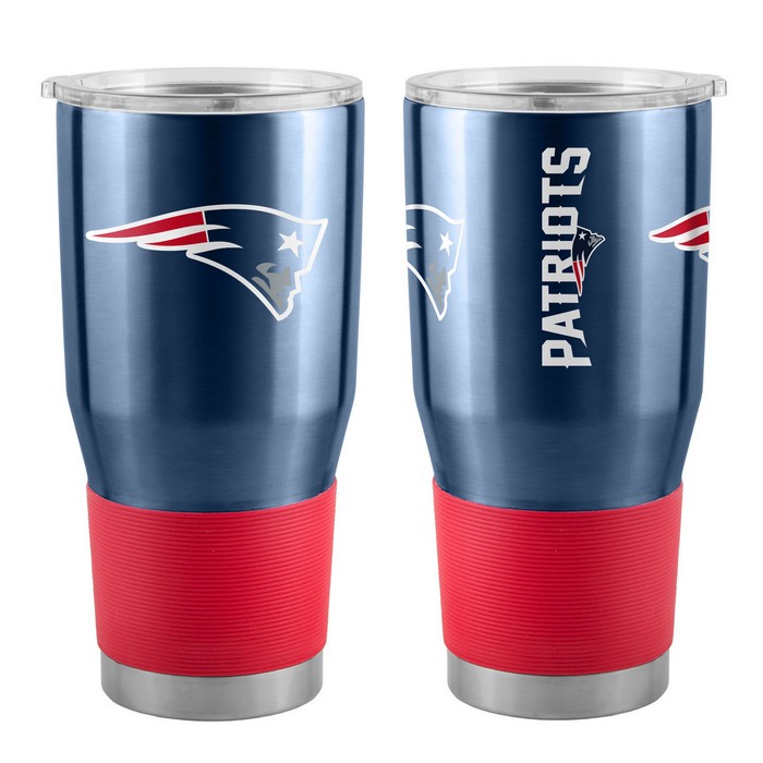 New England Patriots Travel Tumbler 30oz Ultra Navy