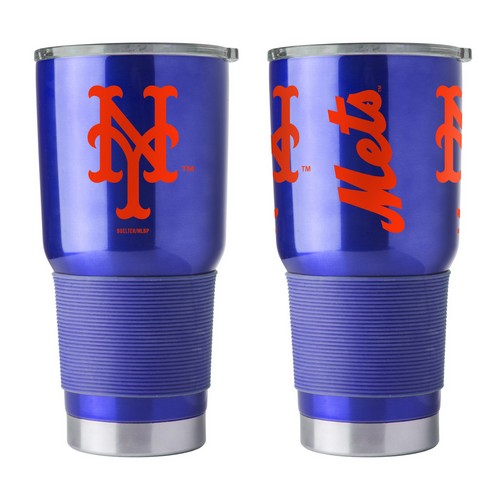 BOELTER New York Mets Travel Tumbler 30oz Ultra Blue