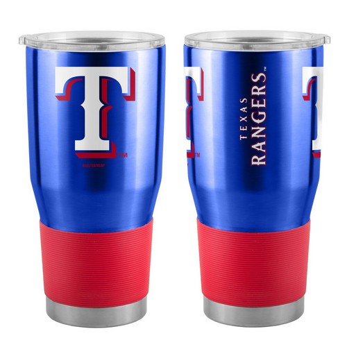 BOELTER Texas Rangers Travel Tumbler 30oz Ultra Blue