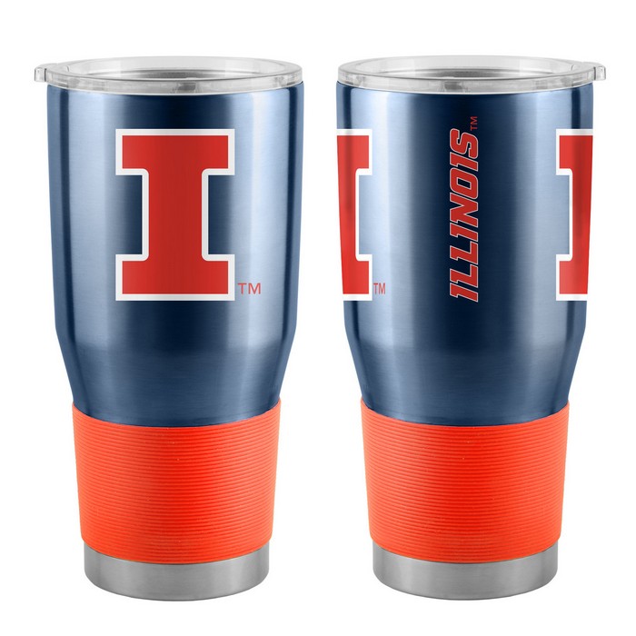 Illinois Fighting Illini Travel Tumbler 30oz Ultra