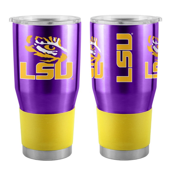 LSU Tigers Travel Tumbler 30oz Ultra Purple