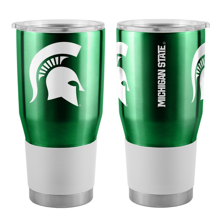 Michigan State Spartans Travel Tumbler 30oz Ultra Green