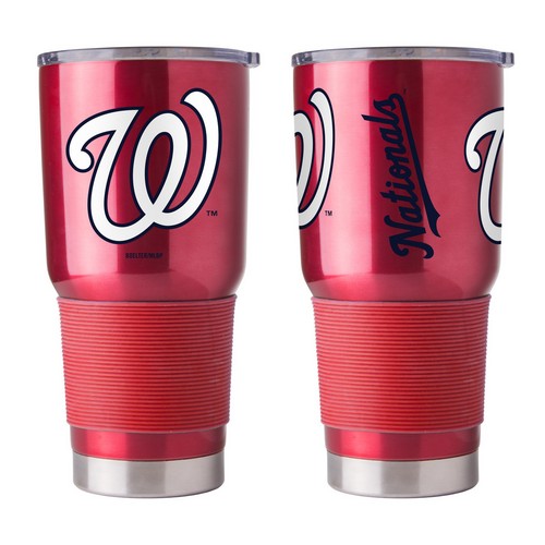 BOELTER Washington Nationals Travel Tumbler 30oz Ultra Red