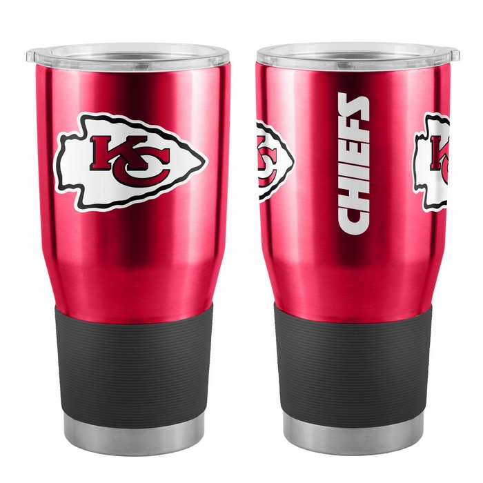 Kansas City Chiefs Travel Tumbler 30oz Ultra Red