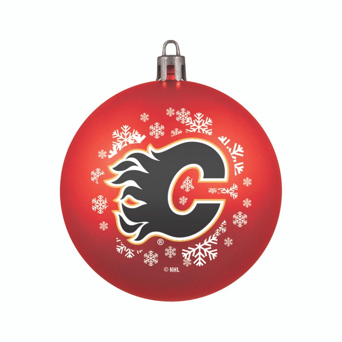 BOELTER Calgary Flames Ornament Shatterproof Ball