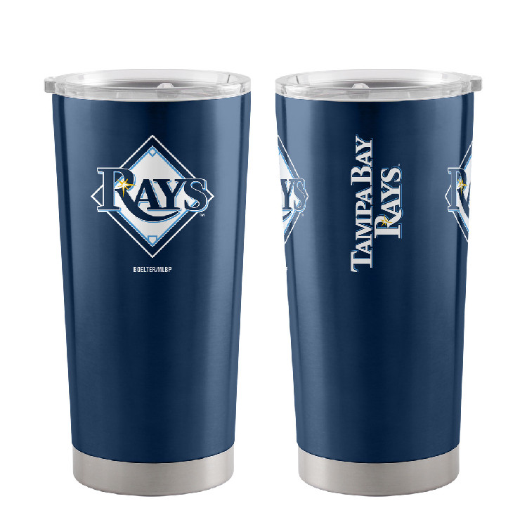 Tampa Bay Rays Travel Tumbler 20oz Ultra Navy