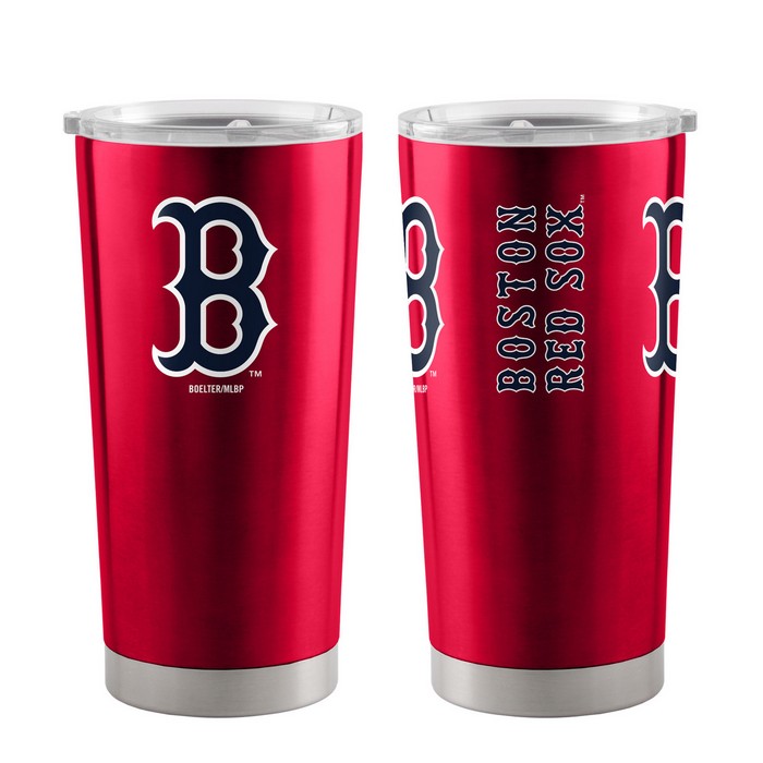 BOELTER Boston Red Sox Travel Tumbler 20oz Ultra Red