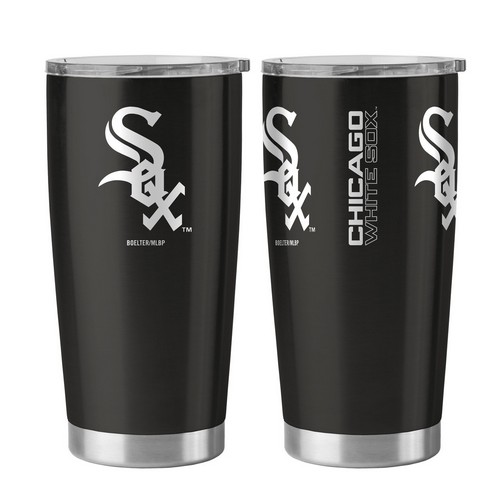 BOELTER Chicago White Sox Travel Tumbler 20oz Ultra Black -