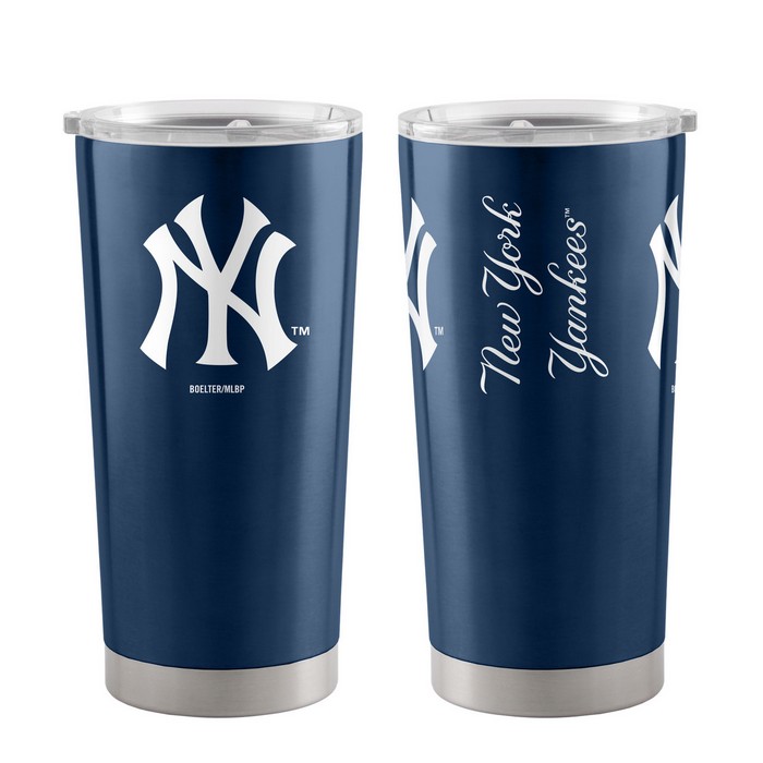 BOELTER New York Yankees Travel Tumbler 20oz Ultra Navy