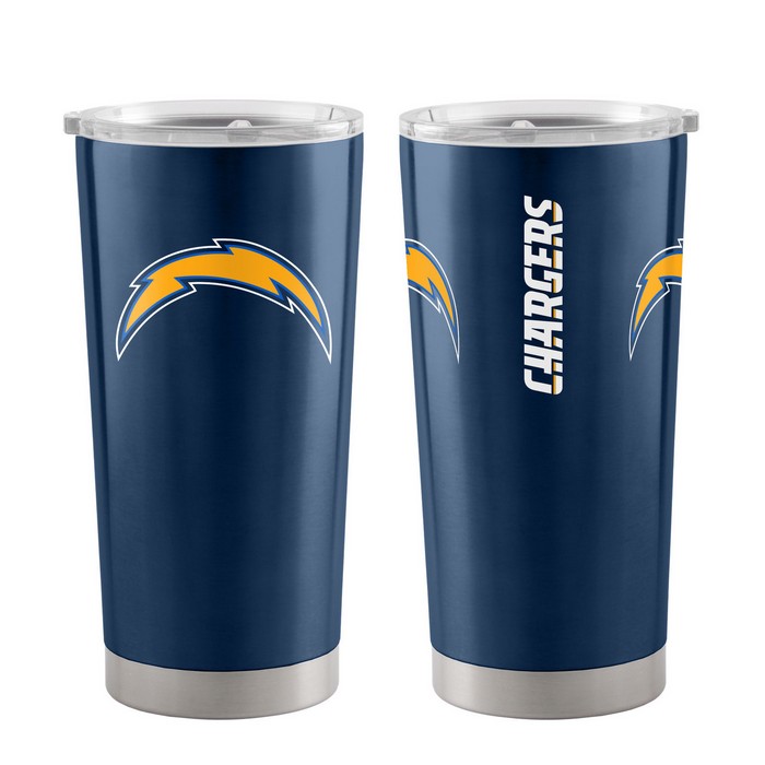 BOELTER Los Angeles Chargers Travel Tumbler 20oz Ultra Navy