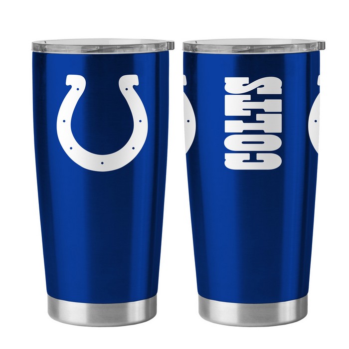 BOELTER Indianapolis Colts Travel Tumbler 20 oz Ultra Blue