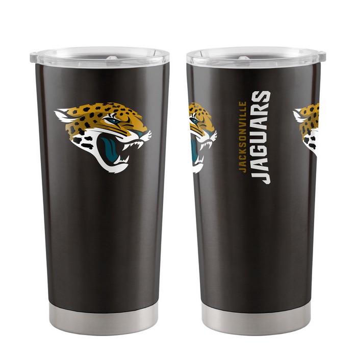 BOELTER Jacksonville Jaguars Travel Tumbler 20oz Ultra Black