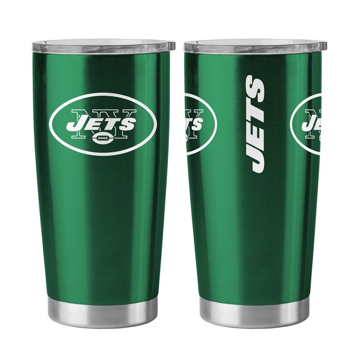 New York Jets Travel Tumbler 20oz Ultra Green CO