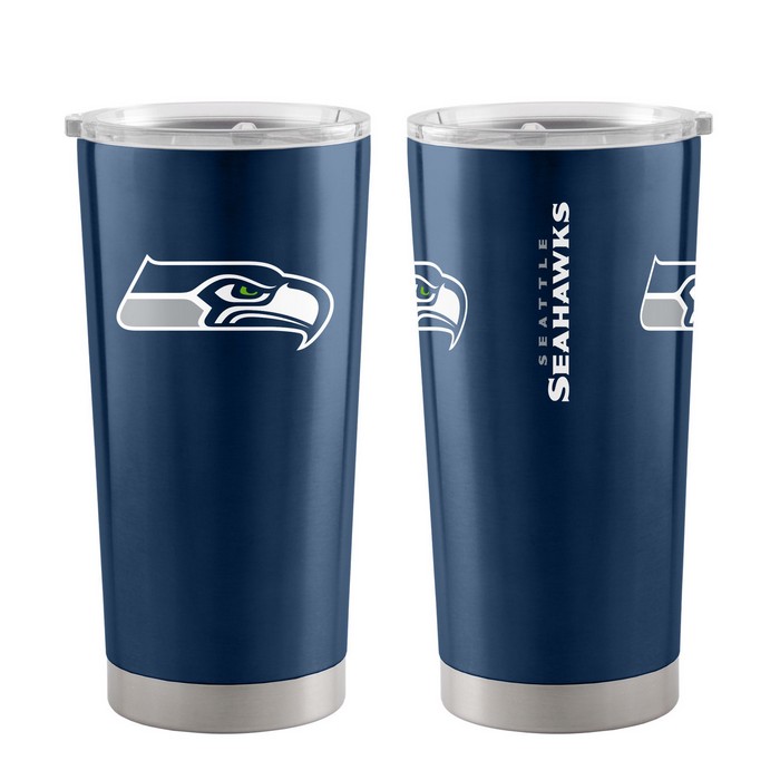 BOELTER Seattle Seahawks Travel Tumbler 20oz Ultra Navy