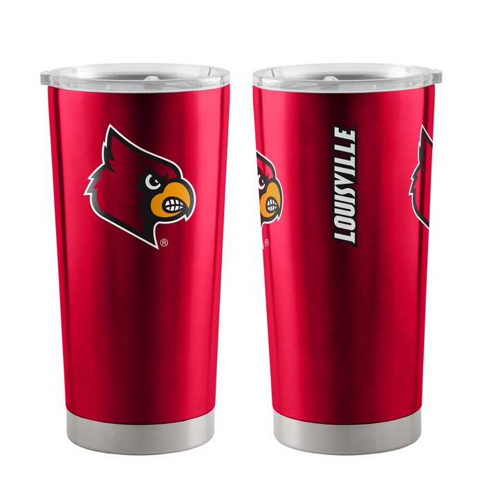 BOELTER Louisville Cardinals Travel Tumbler 20oz Ultra Red -