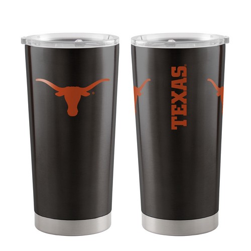 BOELTER Texas Longhorns Travel Tumbler 20oz Ultra Black