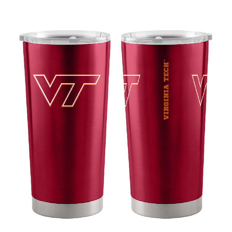 Virginia Tech Hokies Travel Tumbler 20oz Ultra Red