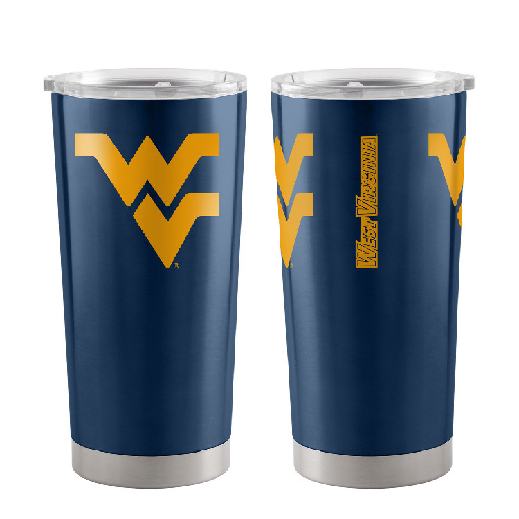 West Virginia Mountaineers Travel Tumbler 20oz Ultra Navy