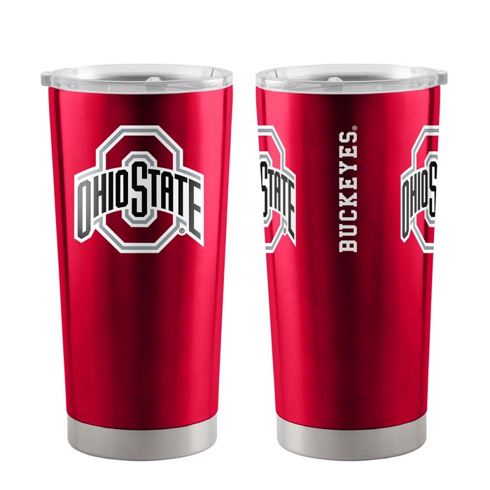 BOELTER Ohio State Buckeyes Travel Tumbler 20oz Ultra Red