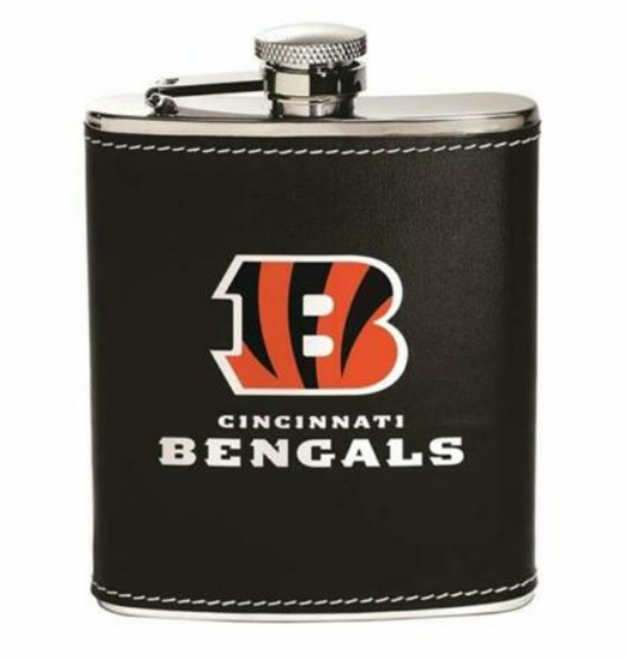 Cincinnati Bengals Flask Stainless Steel