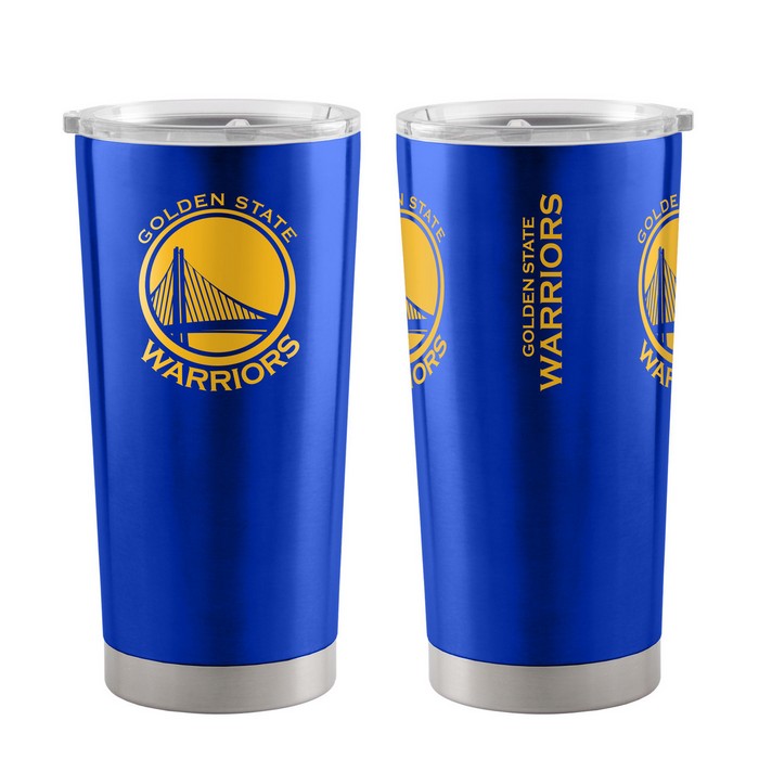 BOELTER Golden State Warriors Travel Tumbler 20oz Ultra Blue