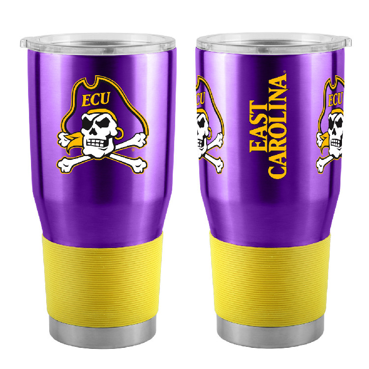 East Carolina Pirates Travel Tumbler 30oz Ultra Purple