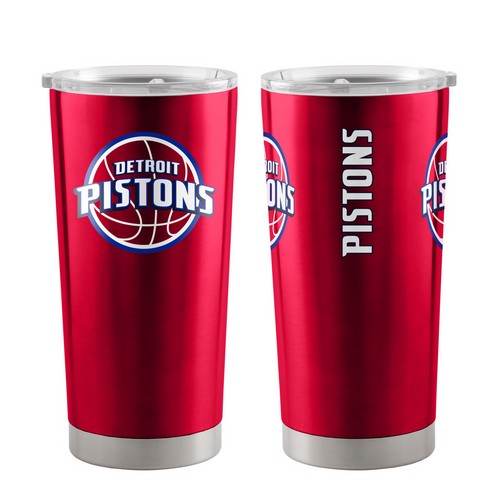 BOELTER Detroit Pistons Travel Tumbler 20oz Ultra Red -