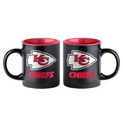 BOELTER Kansas City Chiefs Coffee Mug 14oz Matte Black -