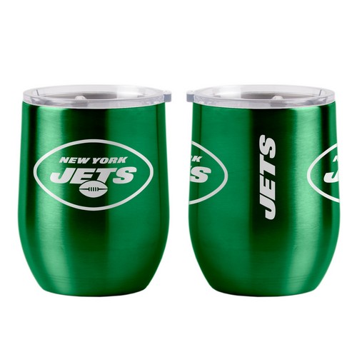 BOELTER New York Jets Travel Tumbler 16oz Ultra Curved Beverage