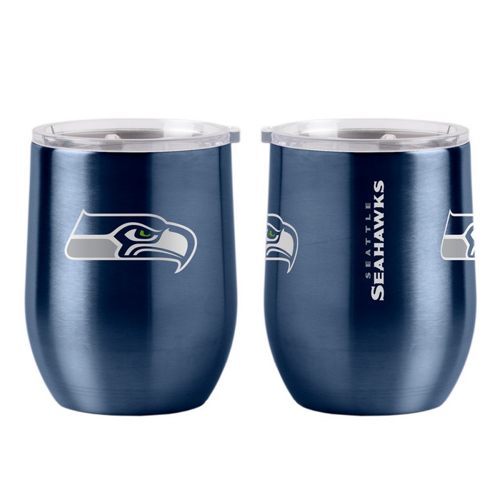 BOELTER Seattle Seahawks Travel Tumbler 16oz Ultra Curved Beverage