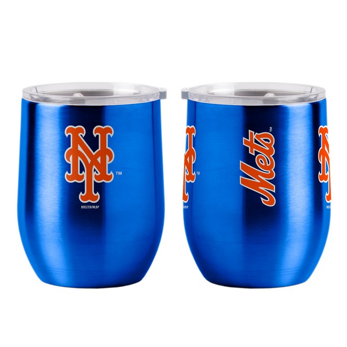 BOELTER New York Mets Travel Tumbler 16oz Ultra Curved Beverage