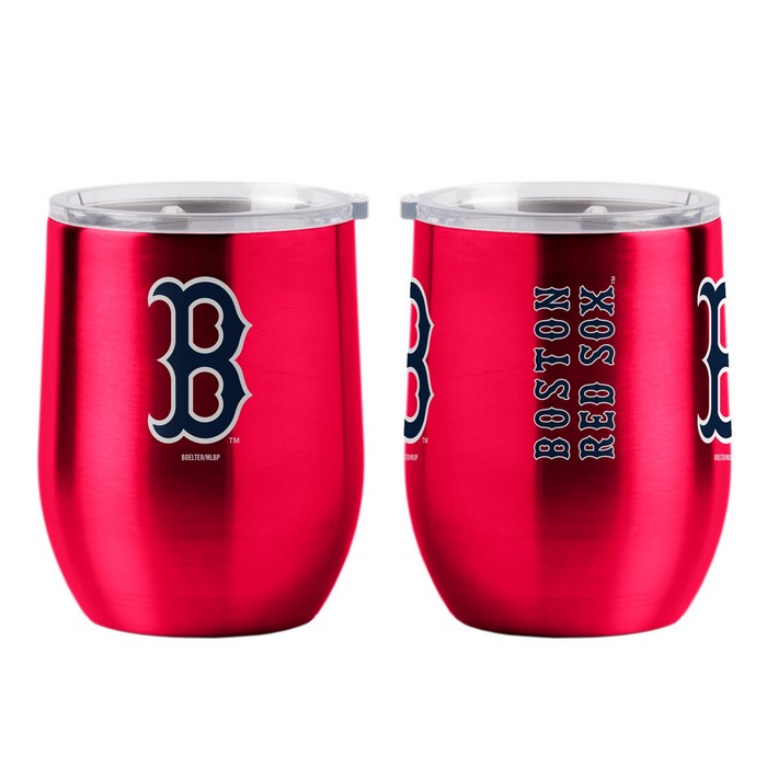 BOELTER Boston Red Sox Travel Tumbler 16oz Ultra Curved Beverage