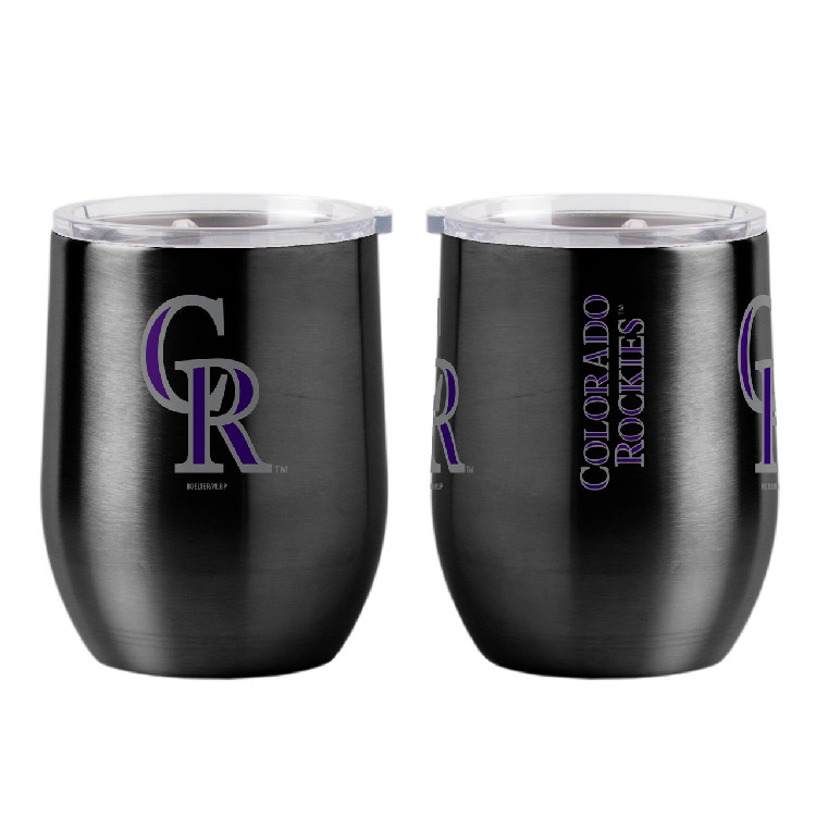 Colorado Rockies Travel Tumbler 16oz Ultra Curved Beverage