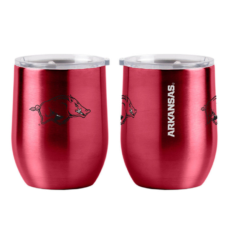 Arkansas Razorbacks Travel Tumbler 16oz Ultra Curved Beverage