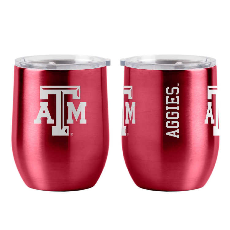 Texas A&M Aggies Travel Tumbler 16oz Ultra Curved Beverage