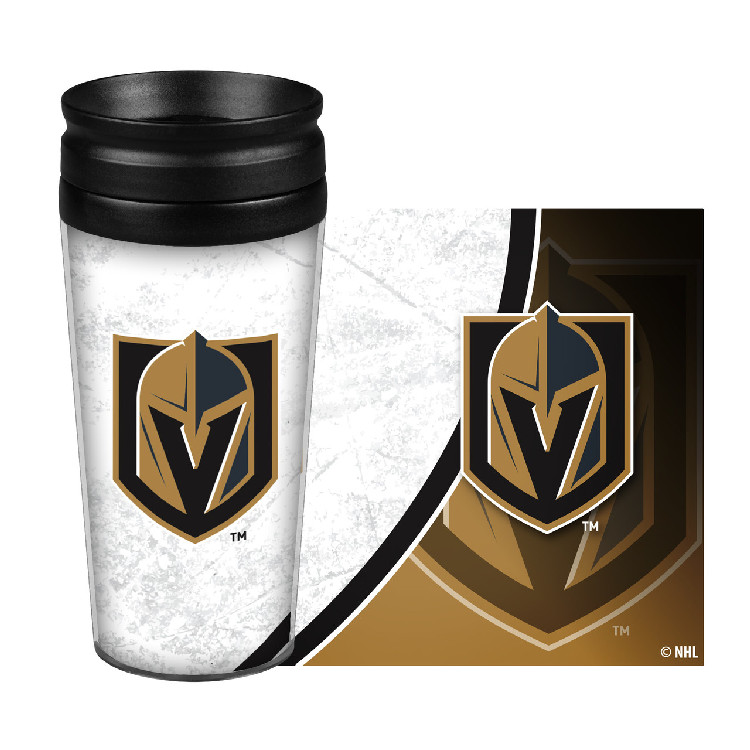 Vegas Golden Knights Travel Mug 14oz Full Wrap Style