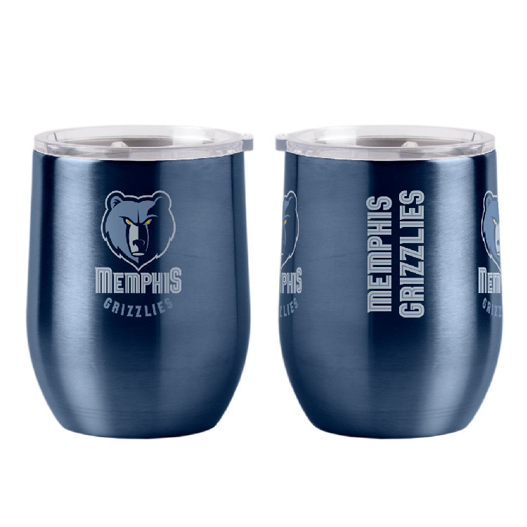 Memphis Grizzlies Travel Tumbler 16oz Ultra Curved Beverage