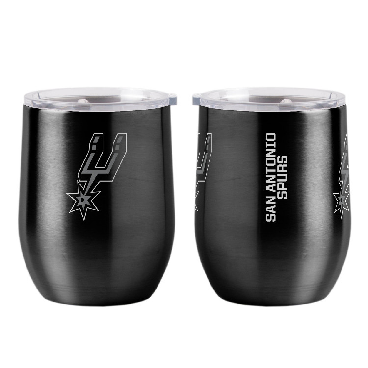 San Antonio Spurs Travel Tumbler 16oz Ultra Curved Beverage