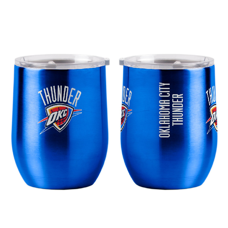 Oklahoma City Thunder Travel Tumbler 16oz Ultra Curved Beverage