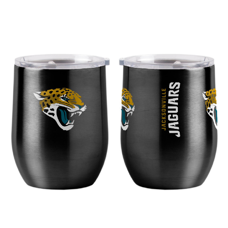 Jacksonville Jaguars Travel Tumbler 16oz Ultra Curved Beverage