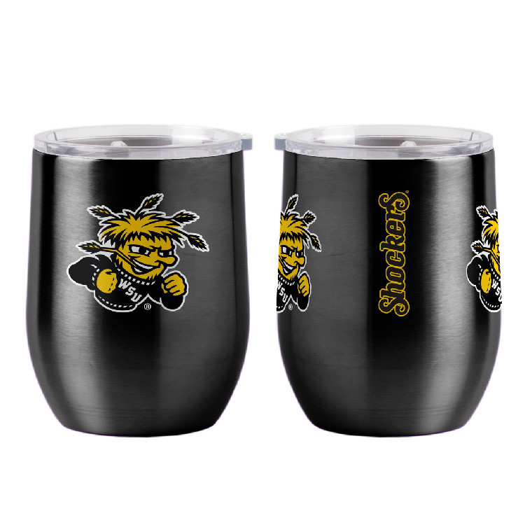 Wichita State Shockers Travel Tumbler 16oz Ultra Curved Beverage