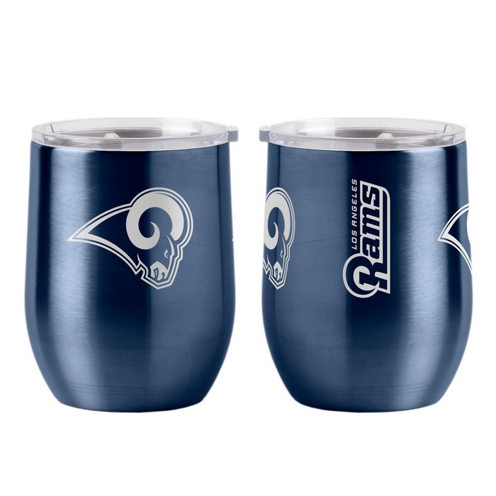 BOELTER Los Angeles Rams Travel Tumbler 16oz Ultra Curved Beverage