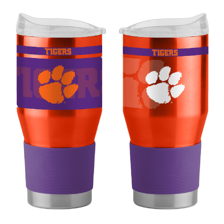 Clemson Tigers Travel Tumbler 24oz Ultra Twist