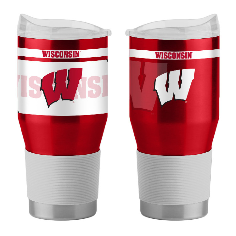 Wisconsin Badgers Travel Tumbler 24oz Ultra Twist