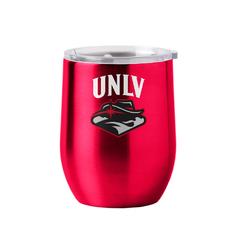 UNLV Runnin Rebels Travel Tumbler 16oz Ultra Curved Beverage