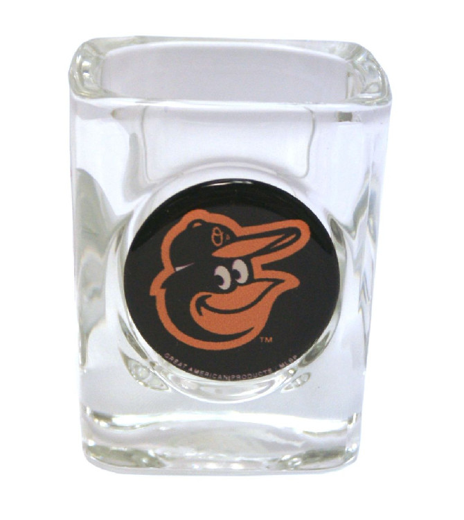 Baltimore Orioles Square Shot Glass - 2 oz.