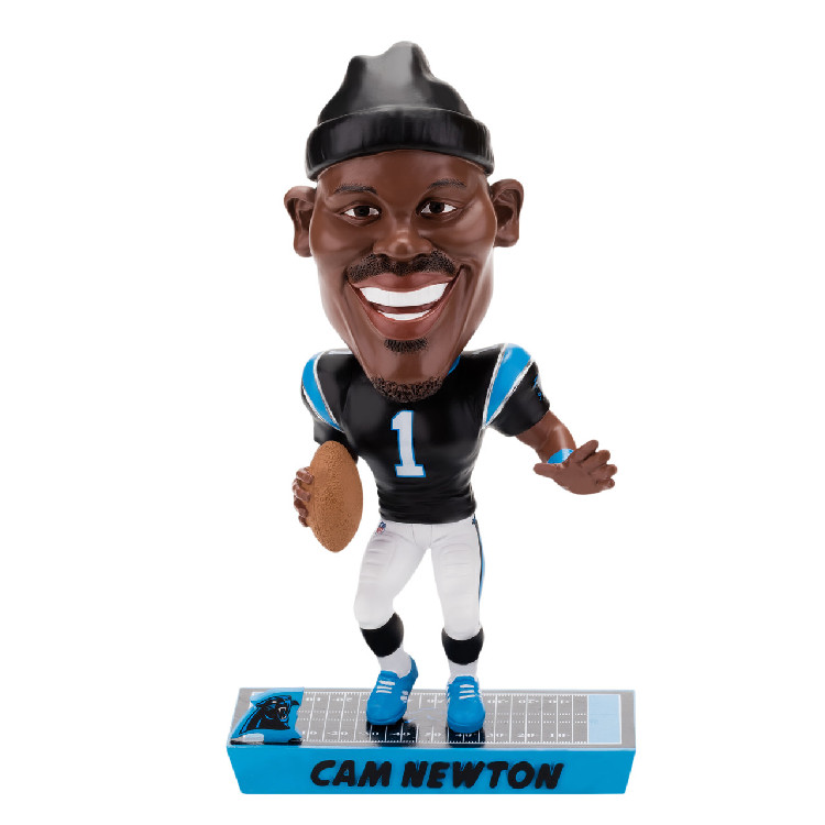 Carolina Panthers Bobble Caricature Style Cam Newton Design