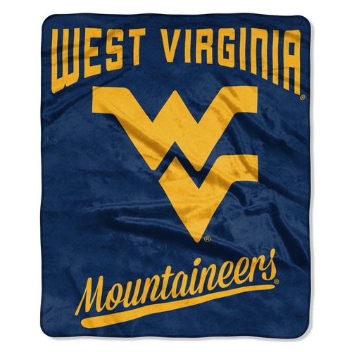 Northwest Company West Virginia Mountaineers Blanket 50x60 Raschel Alumni Design