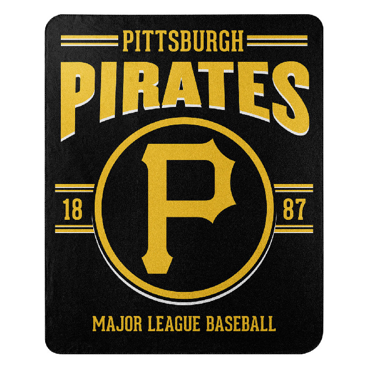 Pittsburgh Pirates Blanket 50x60 Fleece Southpaw Design