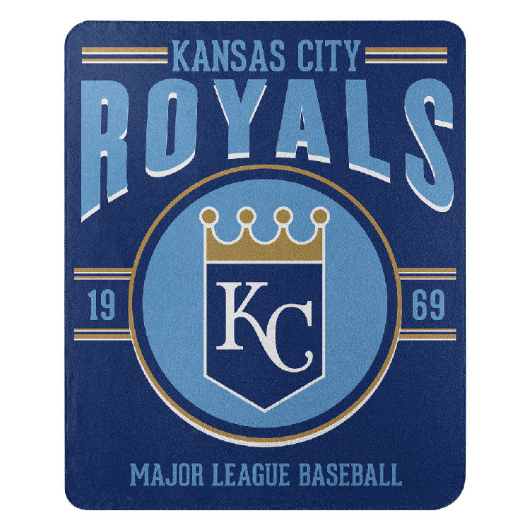 Kansas City Royals Blanket 50x60 Fleece Southpaw Design